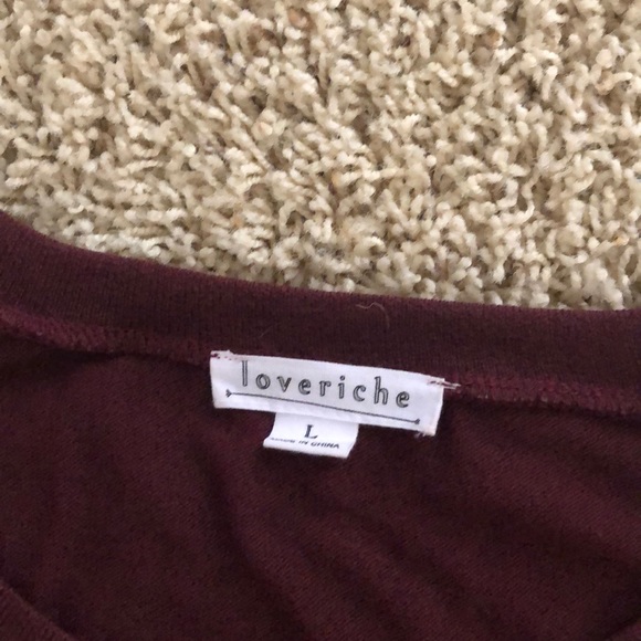 Maroon tunic - Picture 2 of 3